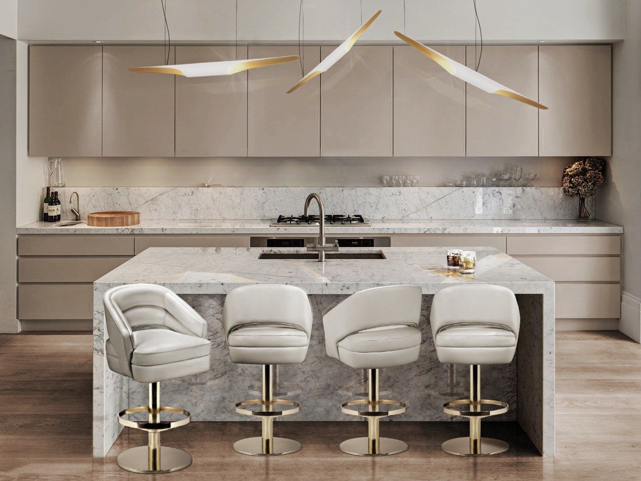 Железный подвесной светильник Delightfull Coltrane ARCH-00101809 - Вид №7