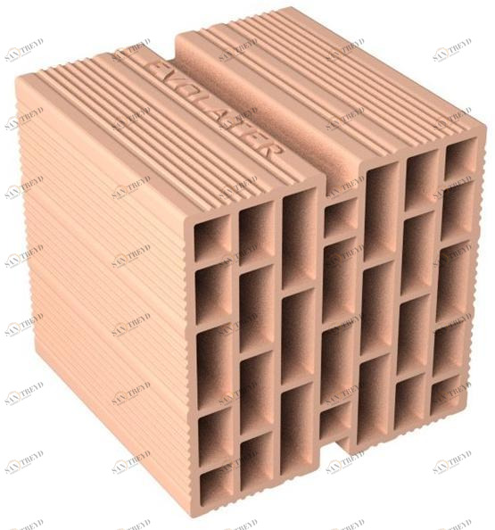 Fornaci DCB Кирпичный блок Blocchi per muratura B25p - b25