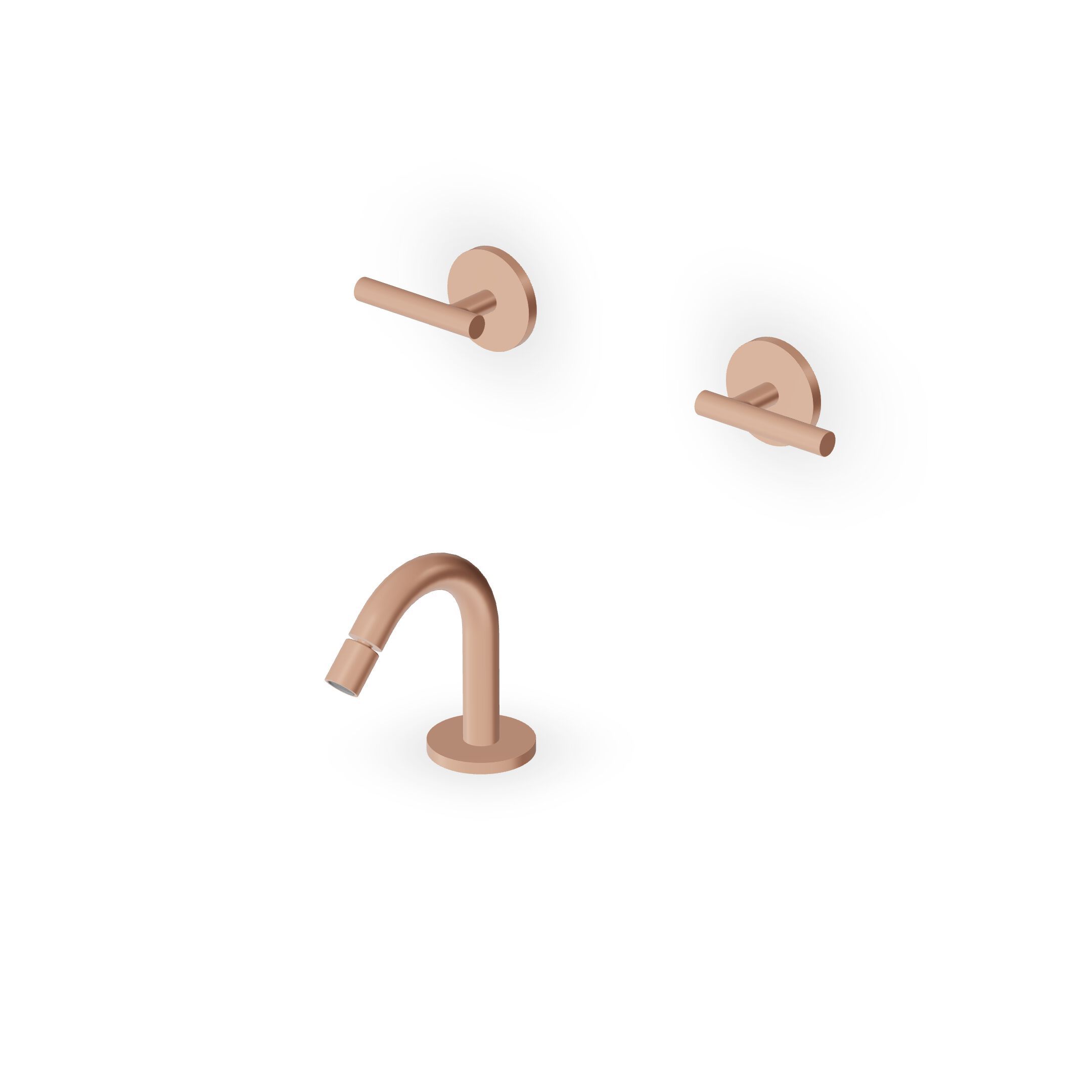 Смеситель для биде с 3 отверстиями и ограничителем расхода Zucchetti Pan S ARCH-00039679 - Вид №7