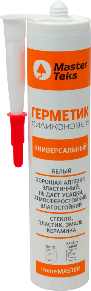 Силиконовый герметик MasterTeks для герметизации швов и щелей 86408717