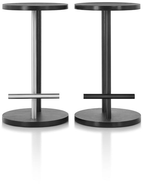 Herman Miller Высокий деревянный табурет с подставкой для ног Spot sun-id-1381436 - Вид №5