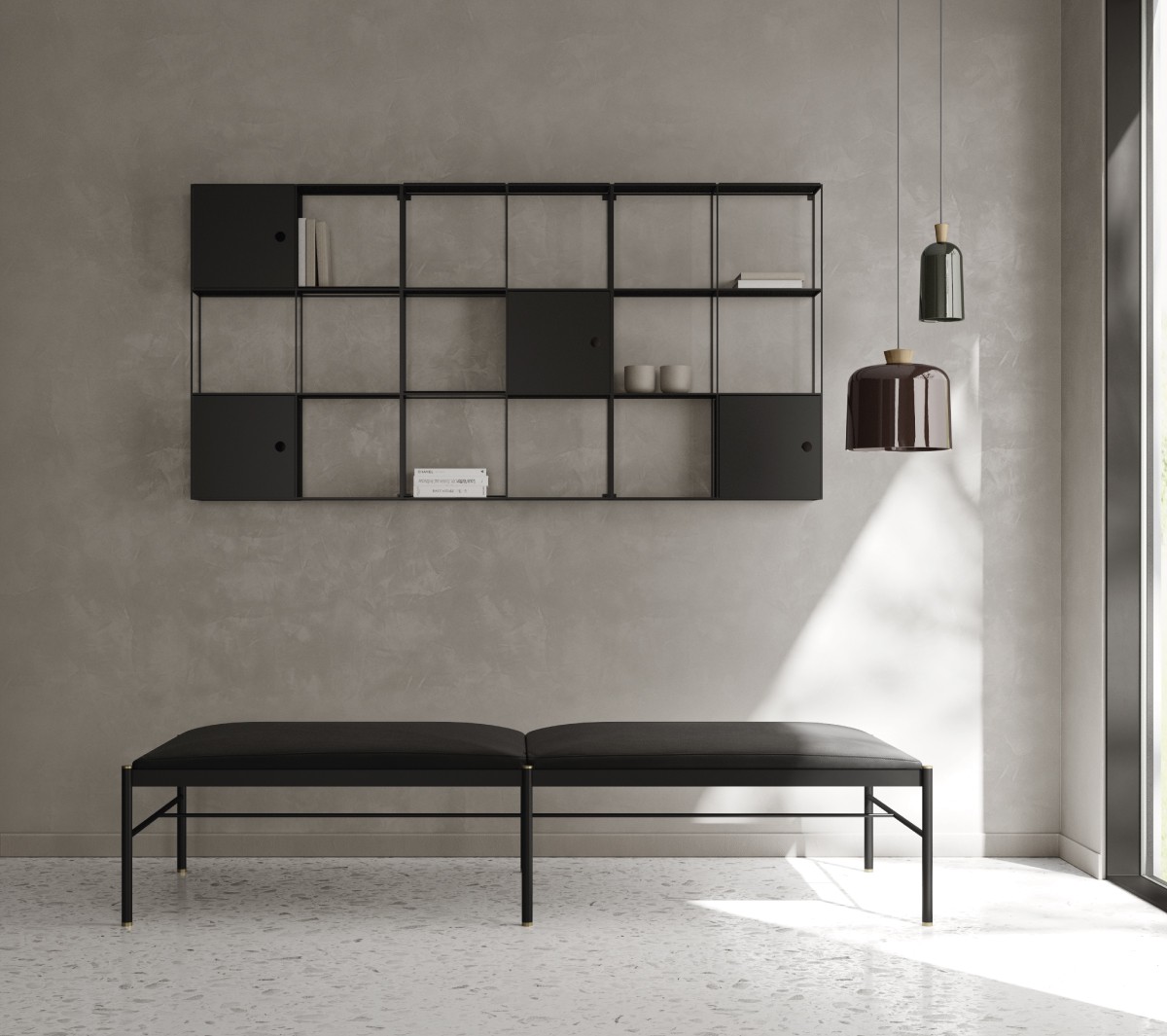 Ex.T FELT COMPOSITION 4 Настенный модульный блок display_EXFELTCOMB4  - Вид №12