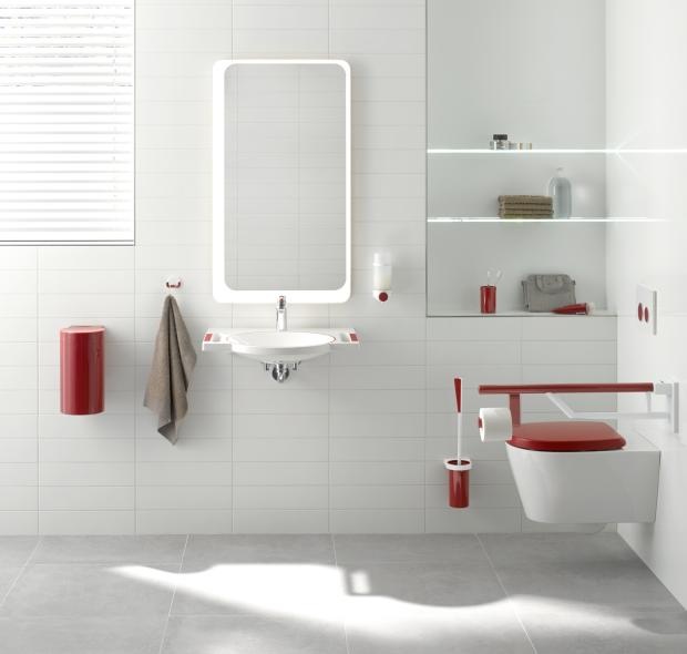 950.50.01090 Держатель рулона туалетной бумаги в комплекте HEWI System 800 K  - Вид №3