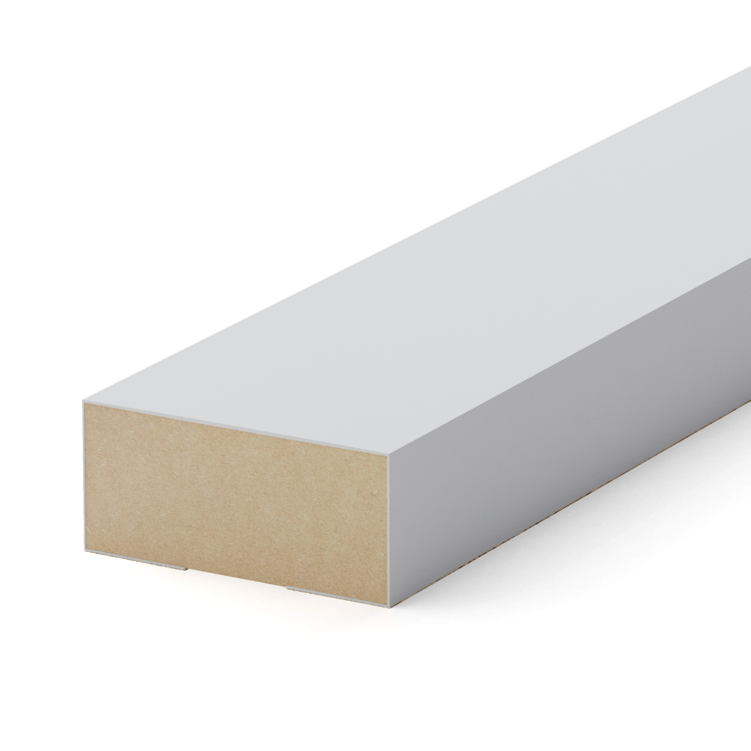 Рейка Интерьерная МДФ Stella Модель 12 Standart Белый 2800х27х12 (упак.15шт.) STSR-794