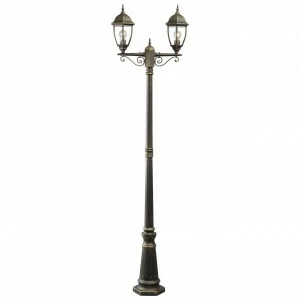 Садово-парковый светильник De Markt Фабур 804040602 DE MARKT ФОНАРЬ 268746 Бронза