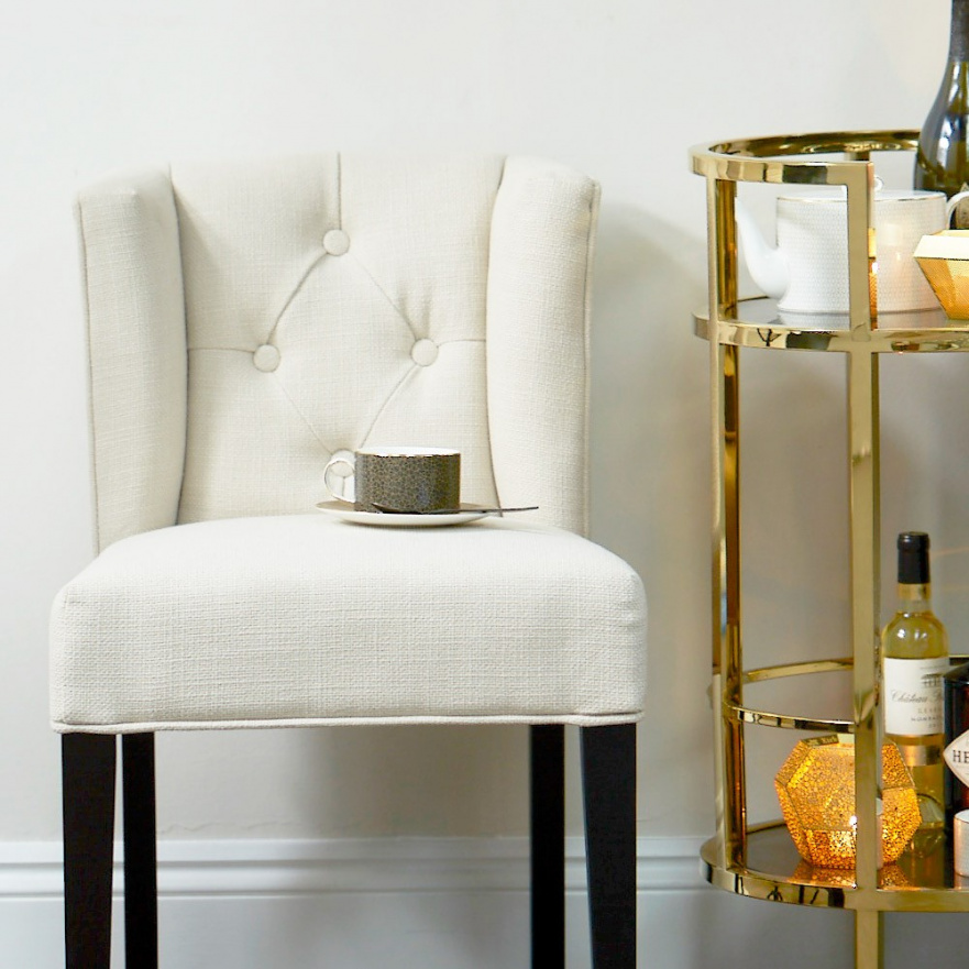 Обеденный стул Boca Raton от Eichholtz Белый EICHHOLTZ EICHHOLTZ 060767 Бежевый  - Вид №1