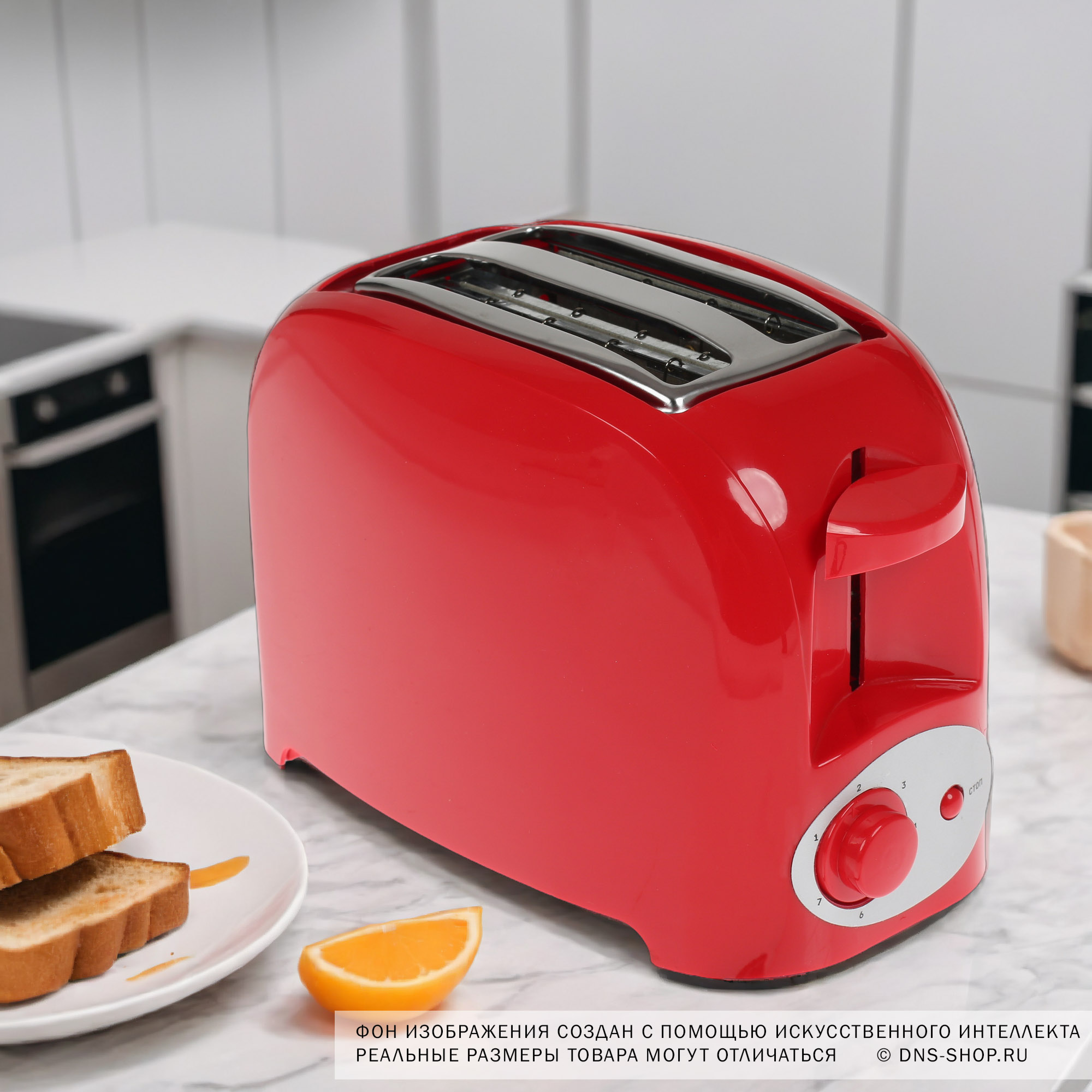 1304827 Тостер Aceline TS-2000 красный STDN-0130787 - Вид №9