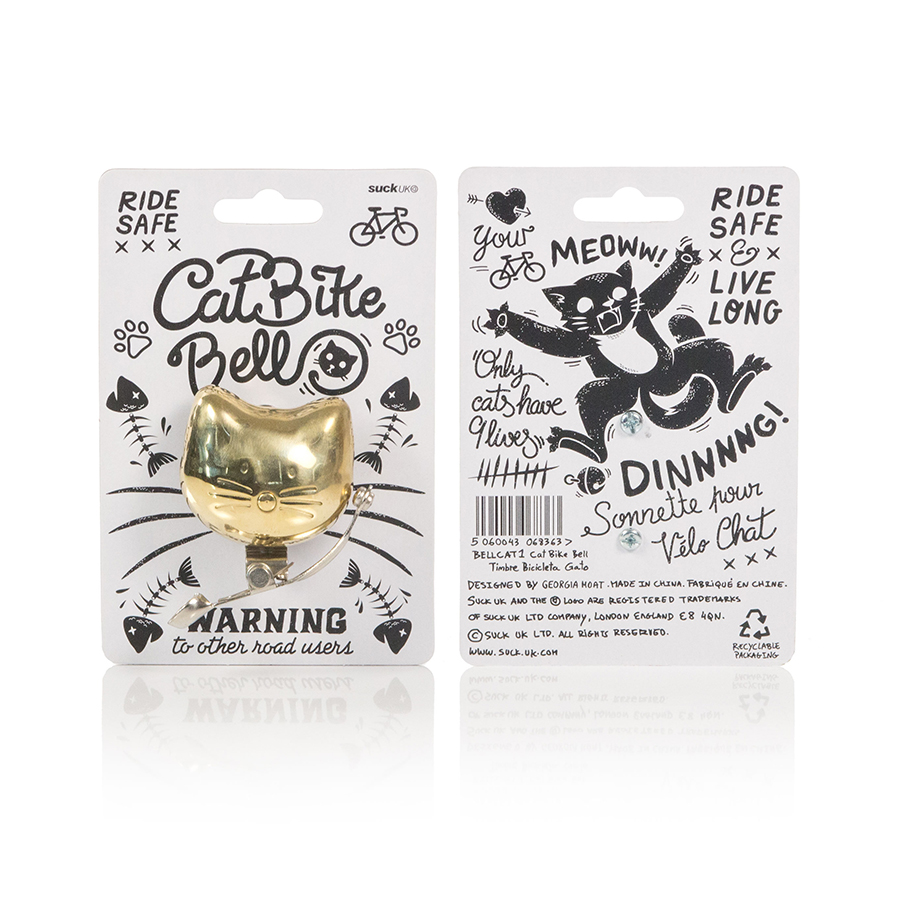 SK BELLCAT1 Звонок для велосипеда cat bike bell Suck UK  - Вид №8