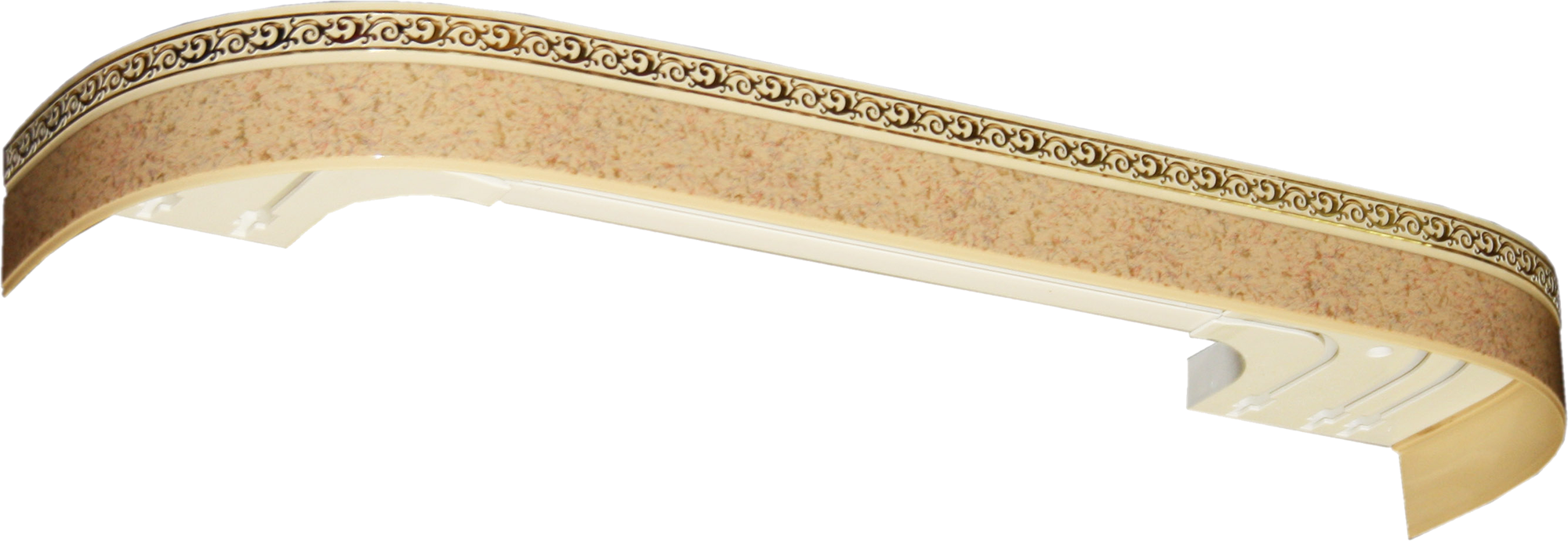 Двухрядный потолочный карниз Legrand с багетной планкой 240 см 15338338 STLM-0005684 - Вид №4