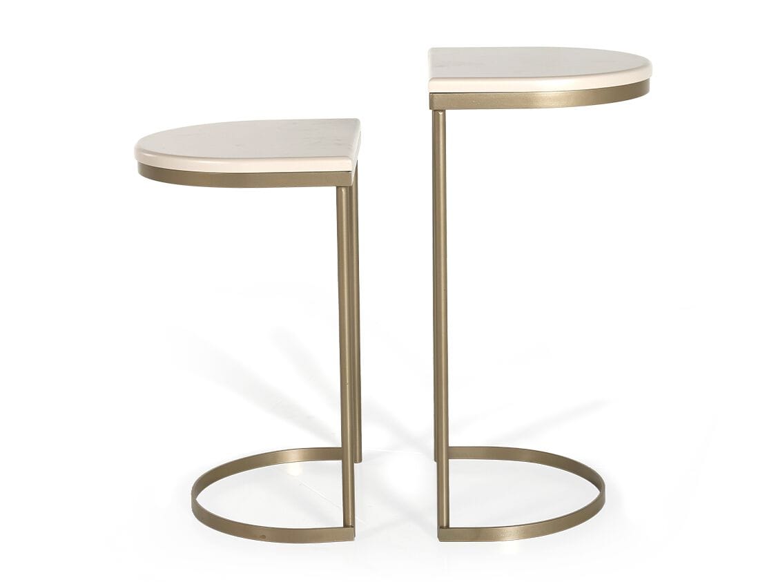 Высокий металлический журнальный столик NDESIGN румяна ARCH-00054804