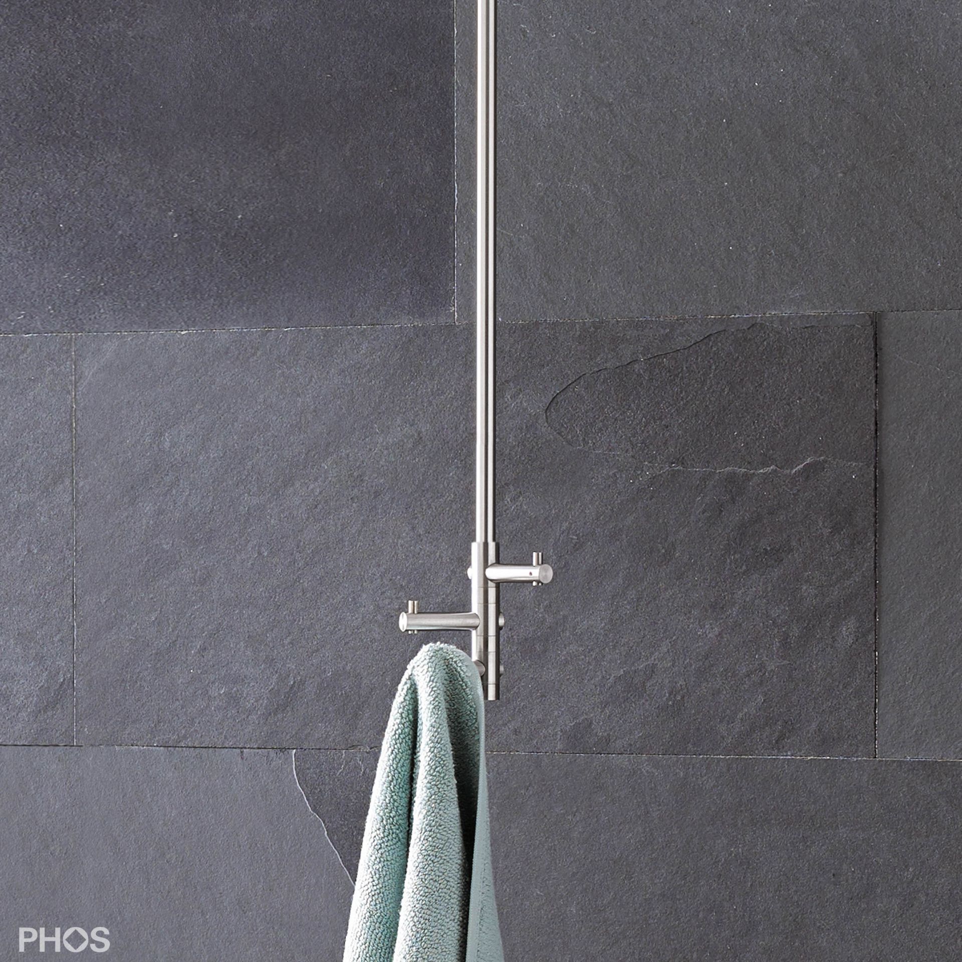 T3-B Полотенцедержатель для потолочного крепления с вращающимся крючком. PHOS 