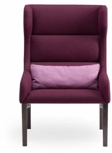 ROSSIN Кресло из ткани с подлокотниками Aris