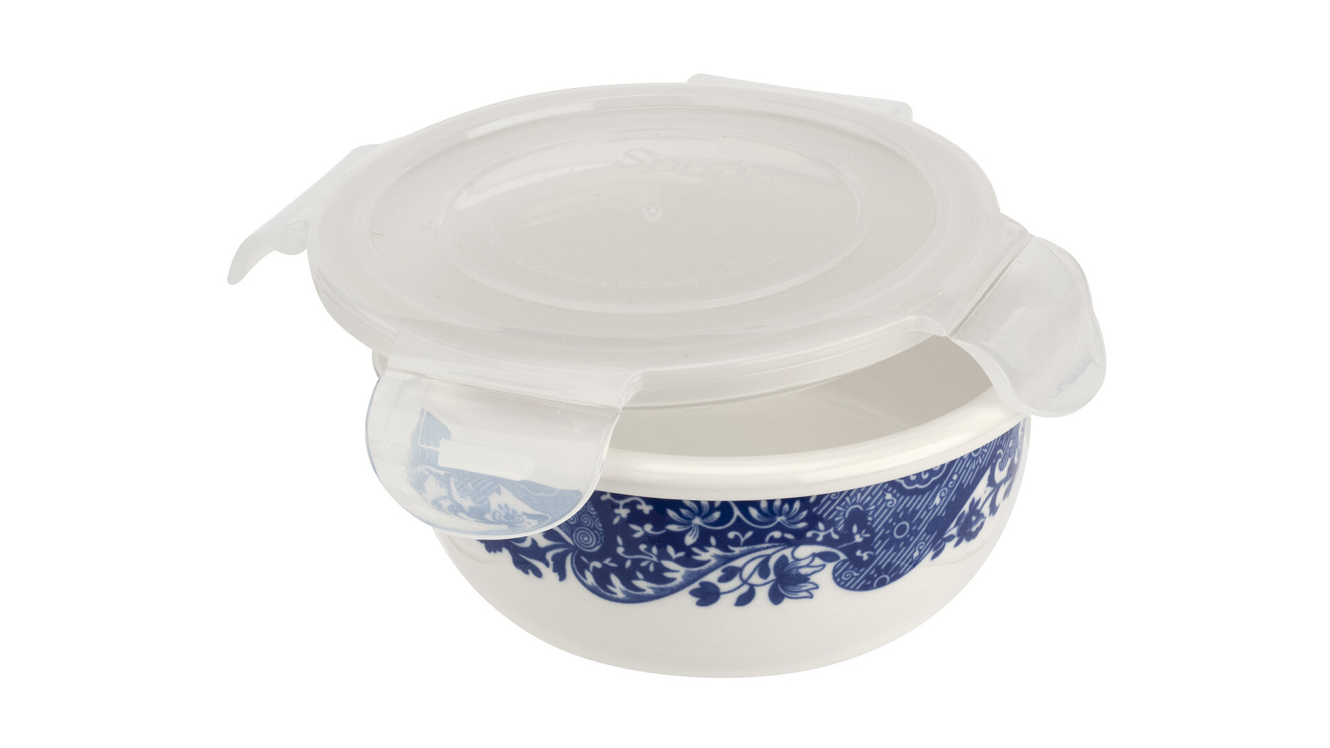 10655443 Spode Контейнер круглый с герметичной крышкой Spode "Голубая Италия" 13х6см Фарфор  - Вид №1