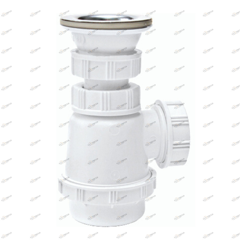 Сифон 11/4*32мм с выпуском для биде и умывальников (30718589) 30718589 Santreyd 