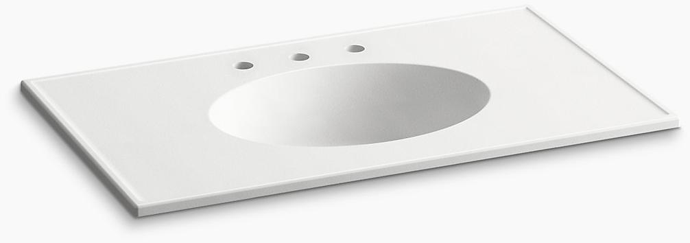 K-2798-8-G85 Накладная раковина на столешницу  прямоугольная Kohler  - Вид №1