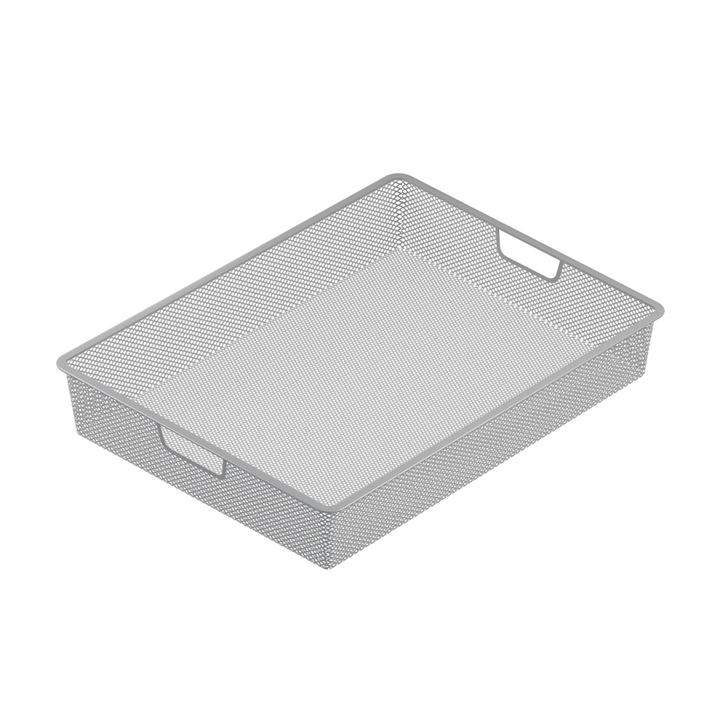 Корзина мелкосетчатая , 555x410x85 мм, серый LJPS0411 Public Steel Россия 