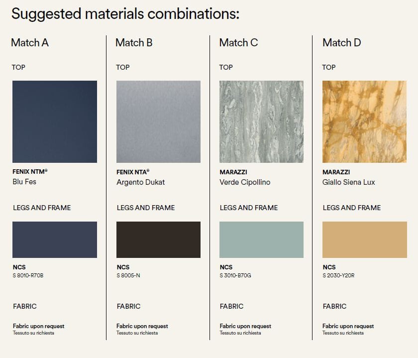 Стол для настольного тенниса из керамогранита и ткани LAVA TENDINA ARCH-00057939 - Вид №7