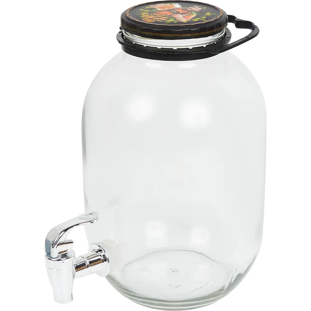 Лимонадник Santreyd Гараж — стеклянный диспенсер для напитков 3 л 84953181 STLM-0057253