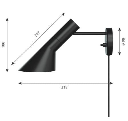 Регулируемая стальная настенная лампа Louis Poulsen AJ ARCH-00116885 - Вид №41