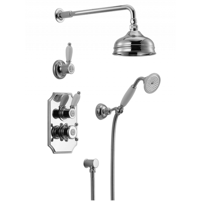 913.VT02H.CR Душевая система Huber Victorian Santreyd