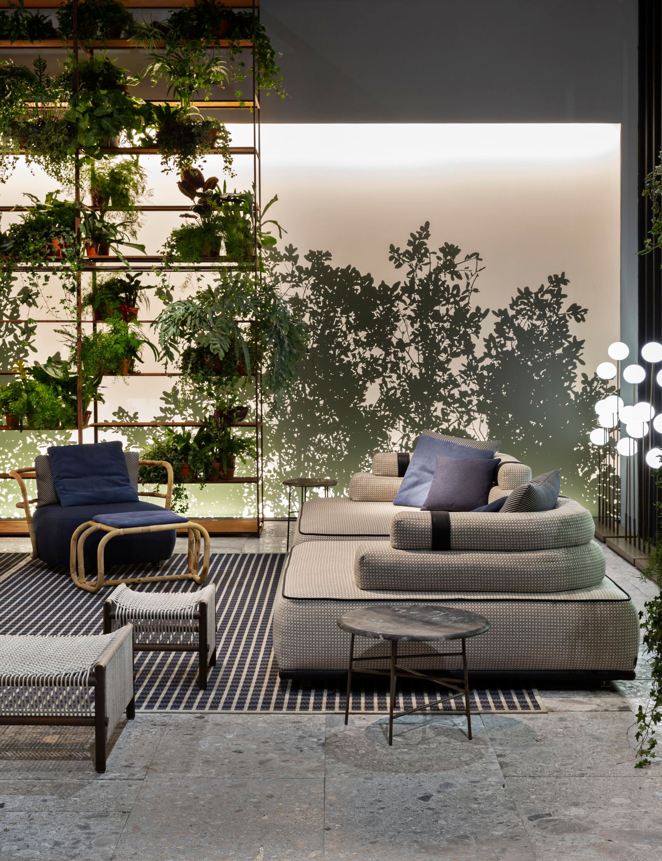 Ткань сад кровать Exteta Panarea ARCH-00110490 - Вид №10