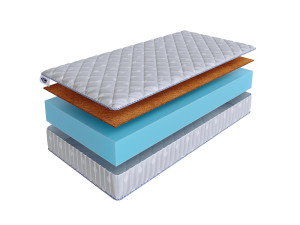 90873214 Матрас FLEX 18 Cocos 155x180 см беспружинный STLM-0416182 SKYSLEEP