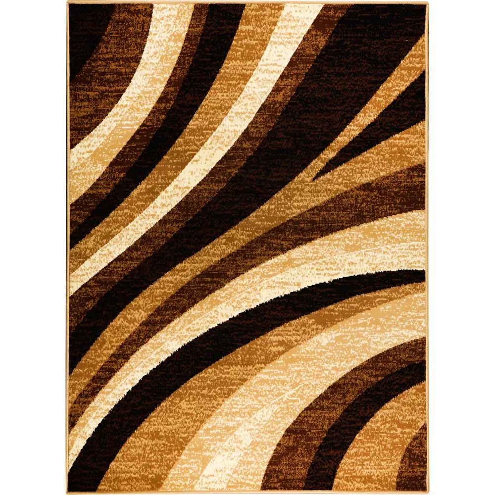 Ковер полипропилен Лагуна D234O 150x190 см цвет светло-коричневый MERINOS STLM-2200428