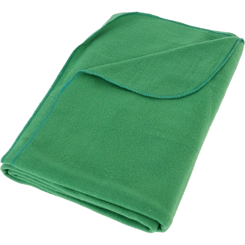 Плед Ario 130x170 см флис цвет зеленый Santreyd STLM-2189226 - Вид №1