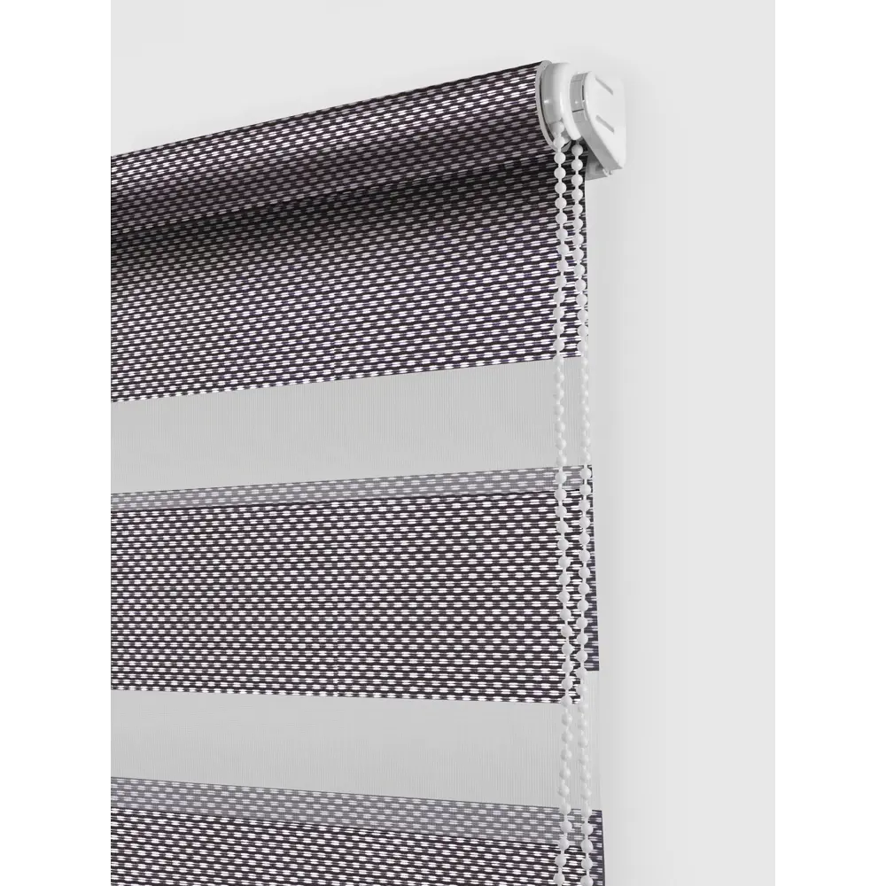 Штора рулонная день-ночь Liza 60x160 см серо-сиреневая MIAMOZA Коллекция 2024г STLM-2055714 - Вид №1