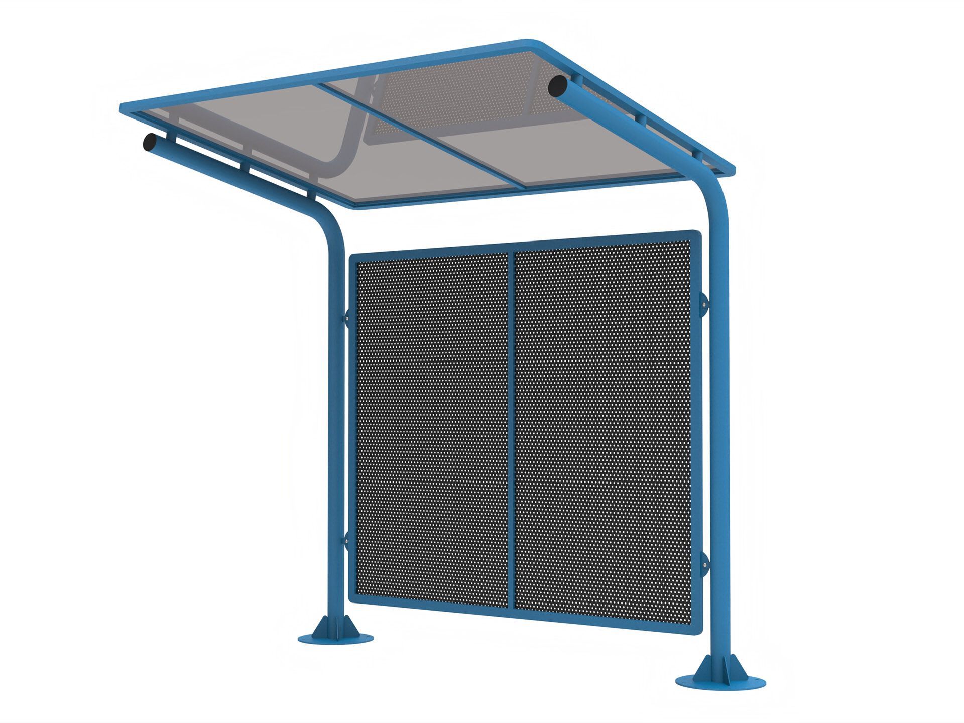 Навес из стали и поликарбоната Lazzari весна ARCH-00085883 - Вид №3