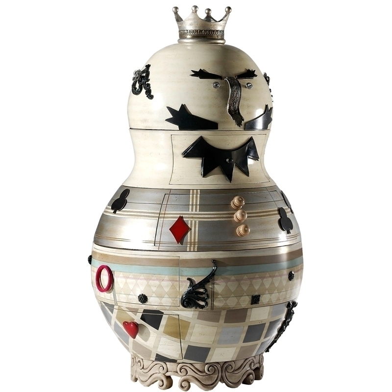 078872 Декоративный шкаф-матрешка Rey Lola Glamour Matrioska Santreyd