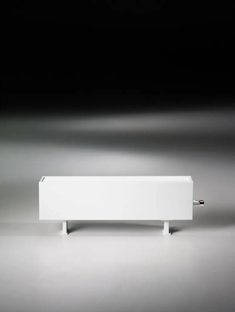 91230920 Конвектор напольный Jaga Mini Free-standing 130x800x100 мм медь белый STLM-0938736