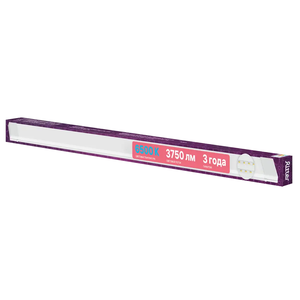 Светильник линейный светодиодный Ritter DPO03 Opal 1200 мм 48 Вт холодный белый свет STLM-2035183 - Вид №4