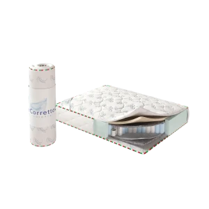 90474999 Матрас Corretto Parma Roll 200x200 см, независимый пружинный блок, евро, ортопедический STLM-1450072