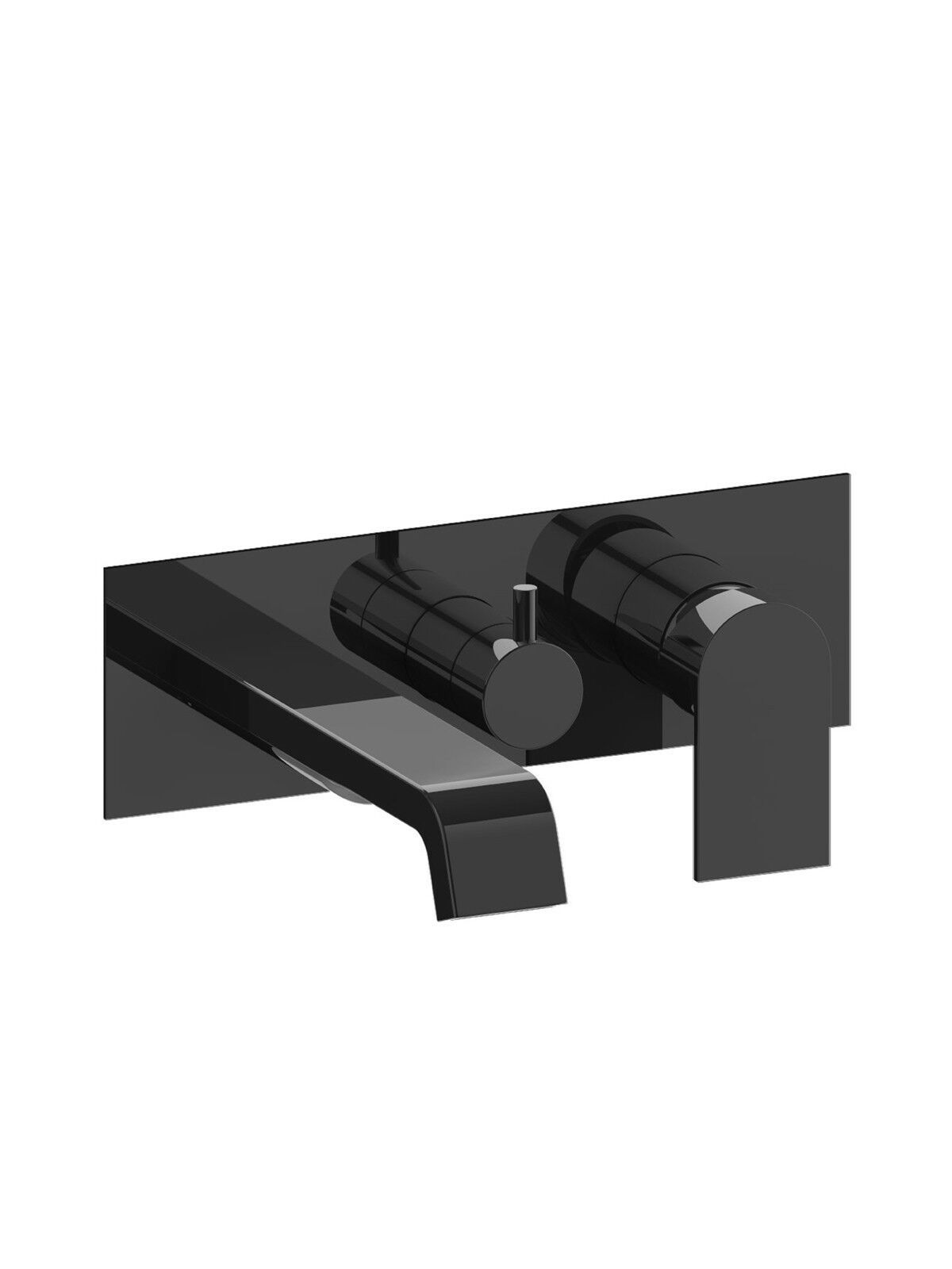 Однорычажный смеситель для ванны с 3 отверстиями с пластиной Rubinetterie Frattini отдельная эстетика ARCH-00054513 - Вид №13