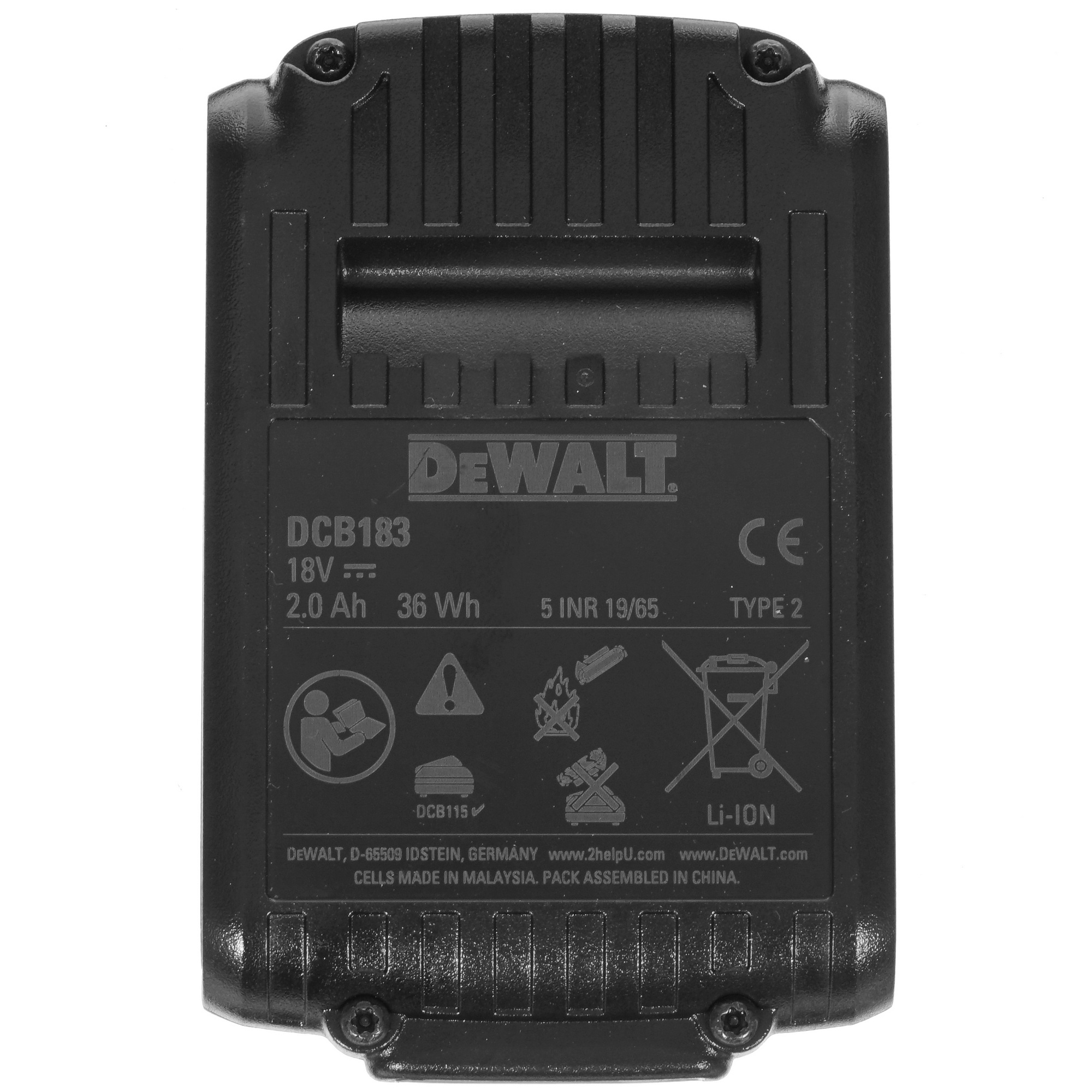 Аккумулятор DeWalt DCB183 XR 18/54V 8144751 STDN-0043315 - Вид №2