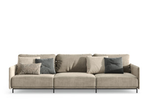 3-местный тканевый диван