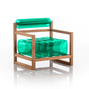 MOJOW YOKO WOOD кресло Зеленый FYKCB03VC