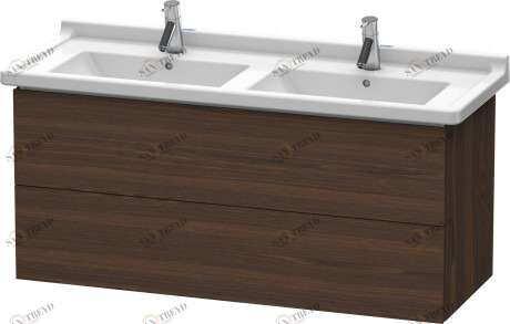 Тумбочка подвесная L-Cube #LC6267 1220 x 469 мм Duravit LC626706969