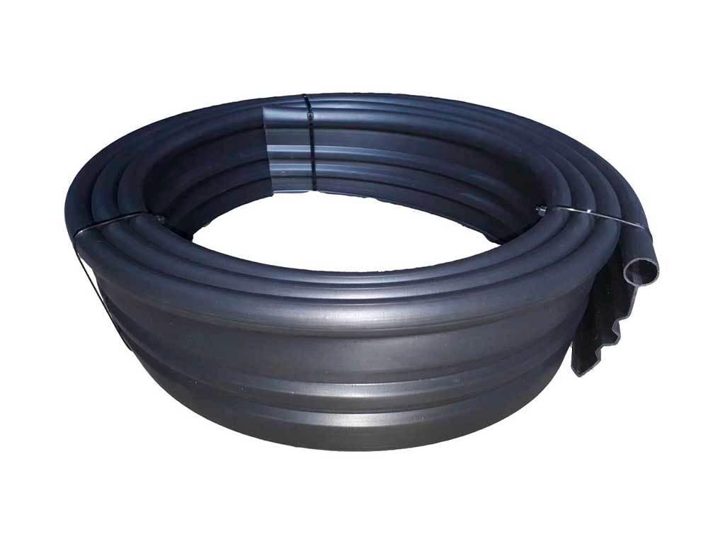 Садовый бордюр "Кантри ПЛЮС", черный ГеоПластБорд GPBST-26