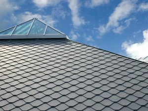 VMZINC Кровля из титан-цинка с черепицей