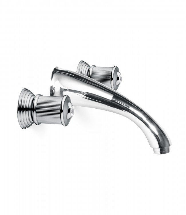 06538-65538 Смеситель для раковины настенный с мм. 190 носик. Bongio Royale80 