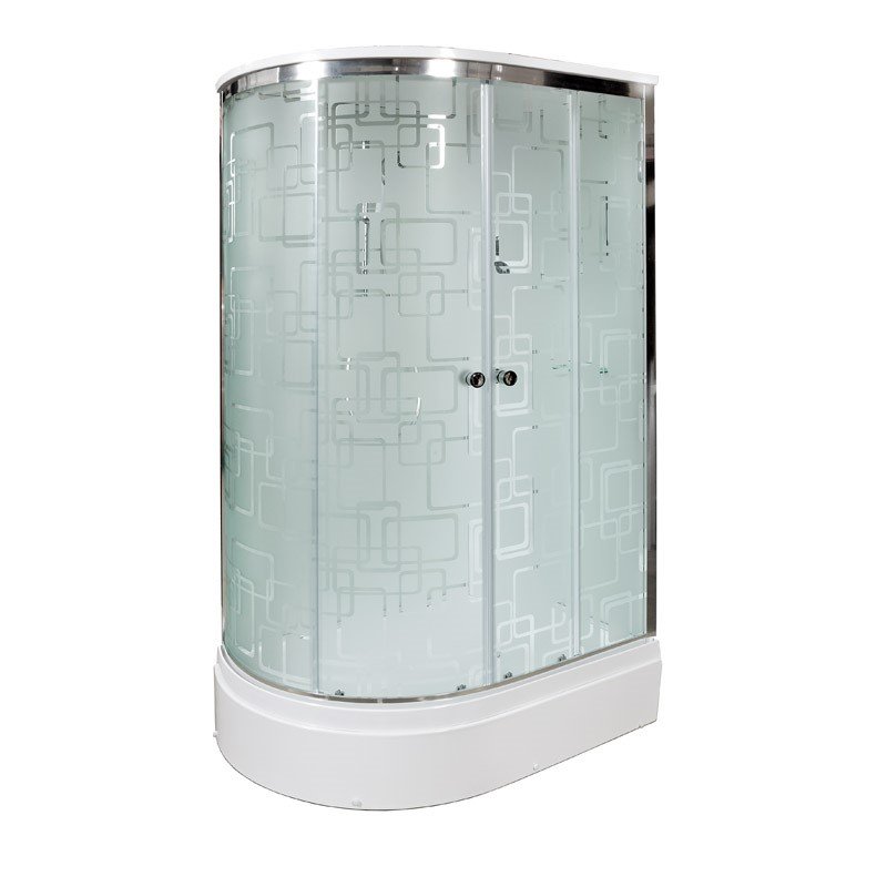 L 902 L с гм. и эл. Душевая кабина DETO Серия L ЕМ2712 R с гидромассажем (гм.) - Вид №14