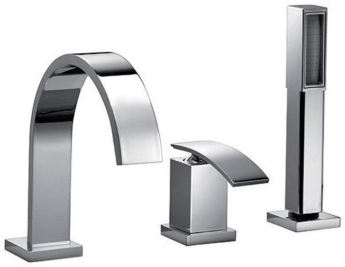 0IQ00016JA00 Glint Смеситель для ванны на 3 отв., хром Jacuzzi 