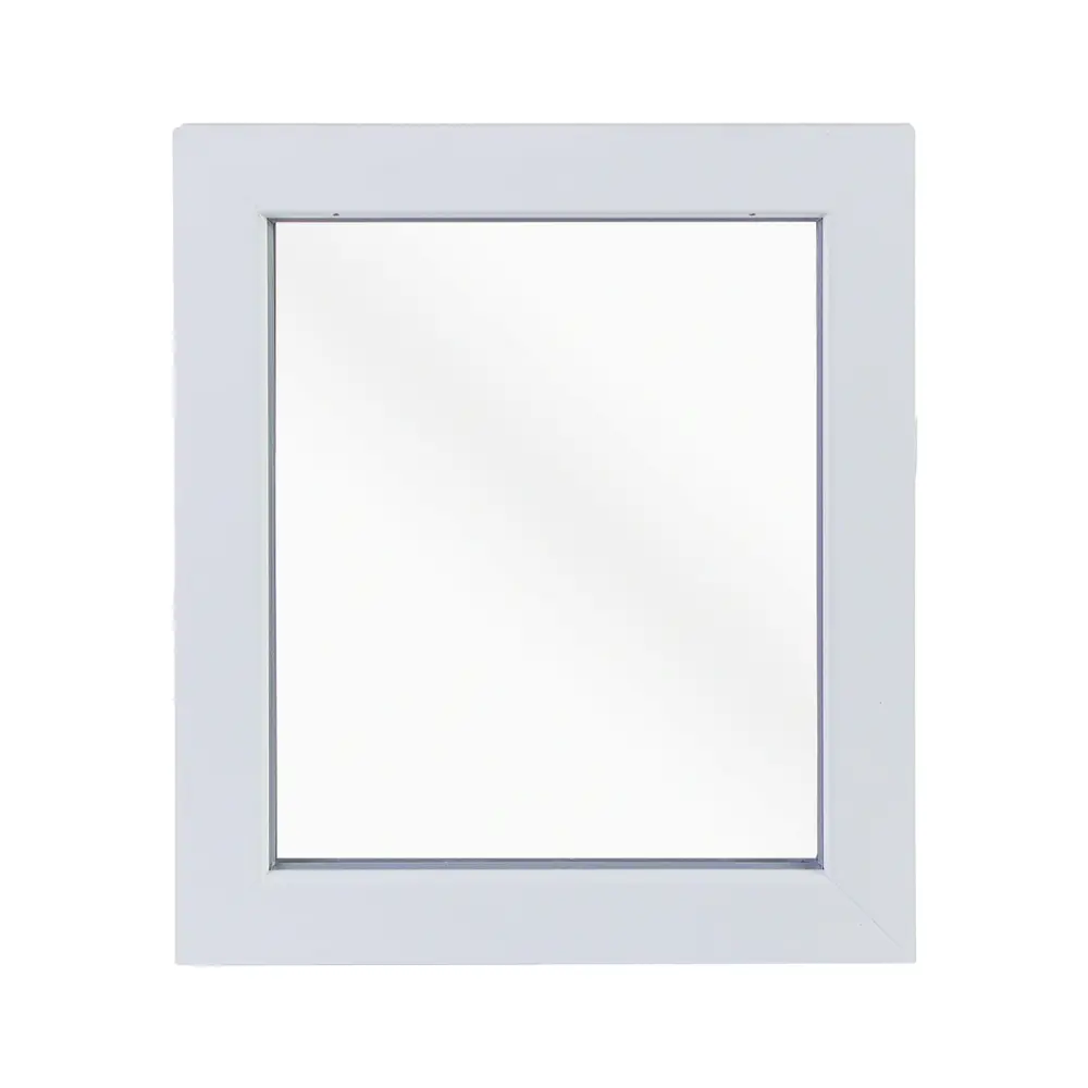 Пластиковое окно ПВХ глухое 430x400 мм (ВхШ) однокамерный стеклопакет DECEUNINCK STLM-2104424 - Вид №1