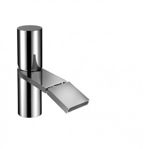 3008F  Смеситель для биде на 1 отверстиевылет 12,5 см ручка ограничитель потока воды до 5 л/мин при 3 бар видимый аэратор подводка донный клапан нажимного типа Fantini Rubinetti MILANO