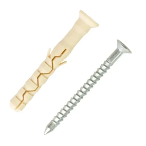 Дюбель-гвоздь потайной Европартнер 8×60 мм для надежного монтажа 89383276