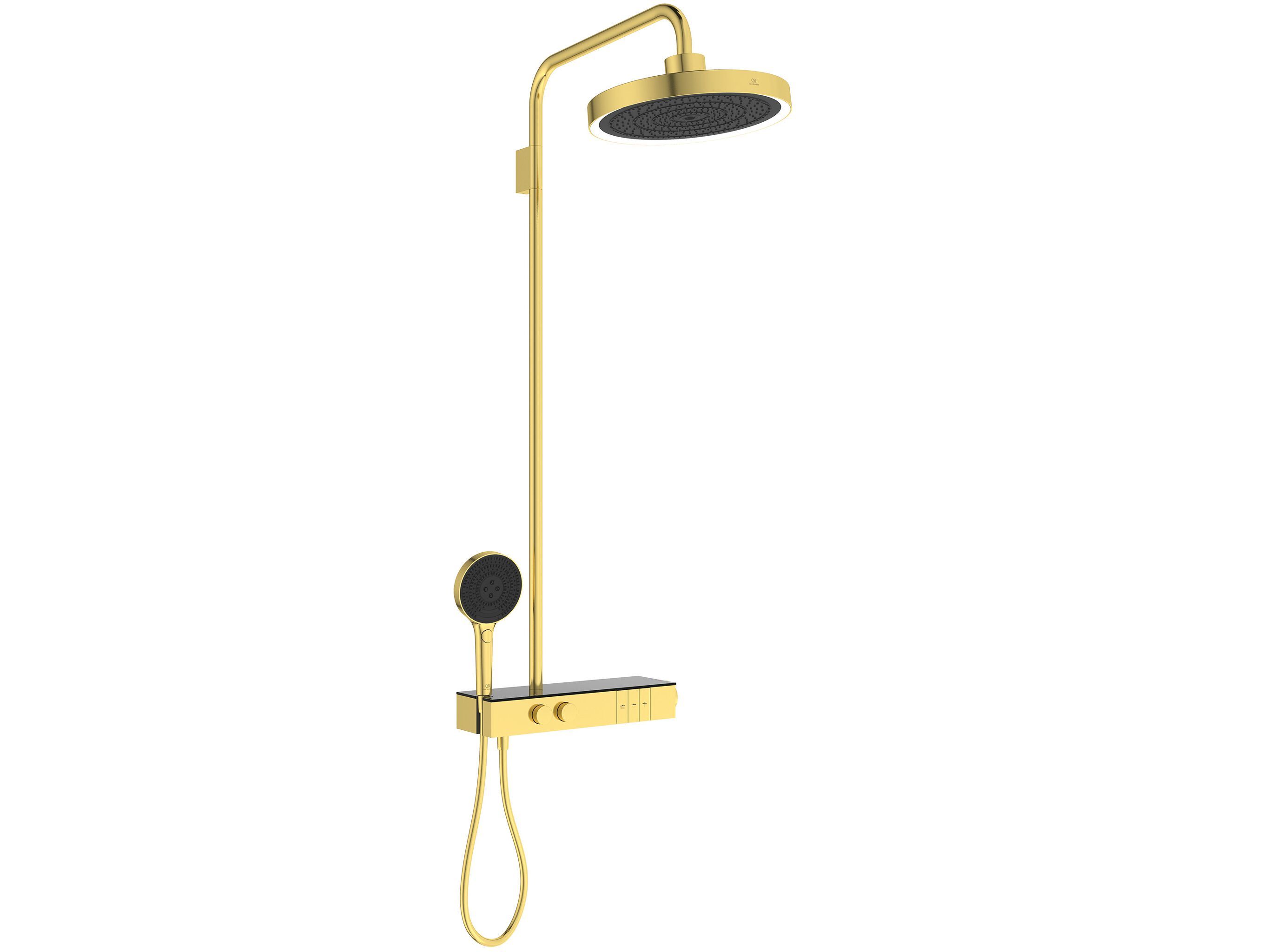 Термостатическая настенная душевая колонна с ручным душем Ideal Standard Ceratherm Solos ARCH-00049434