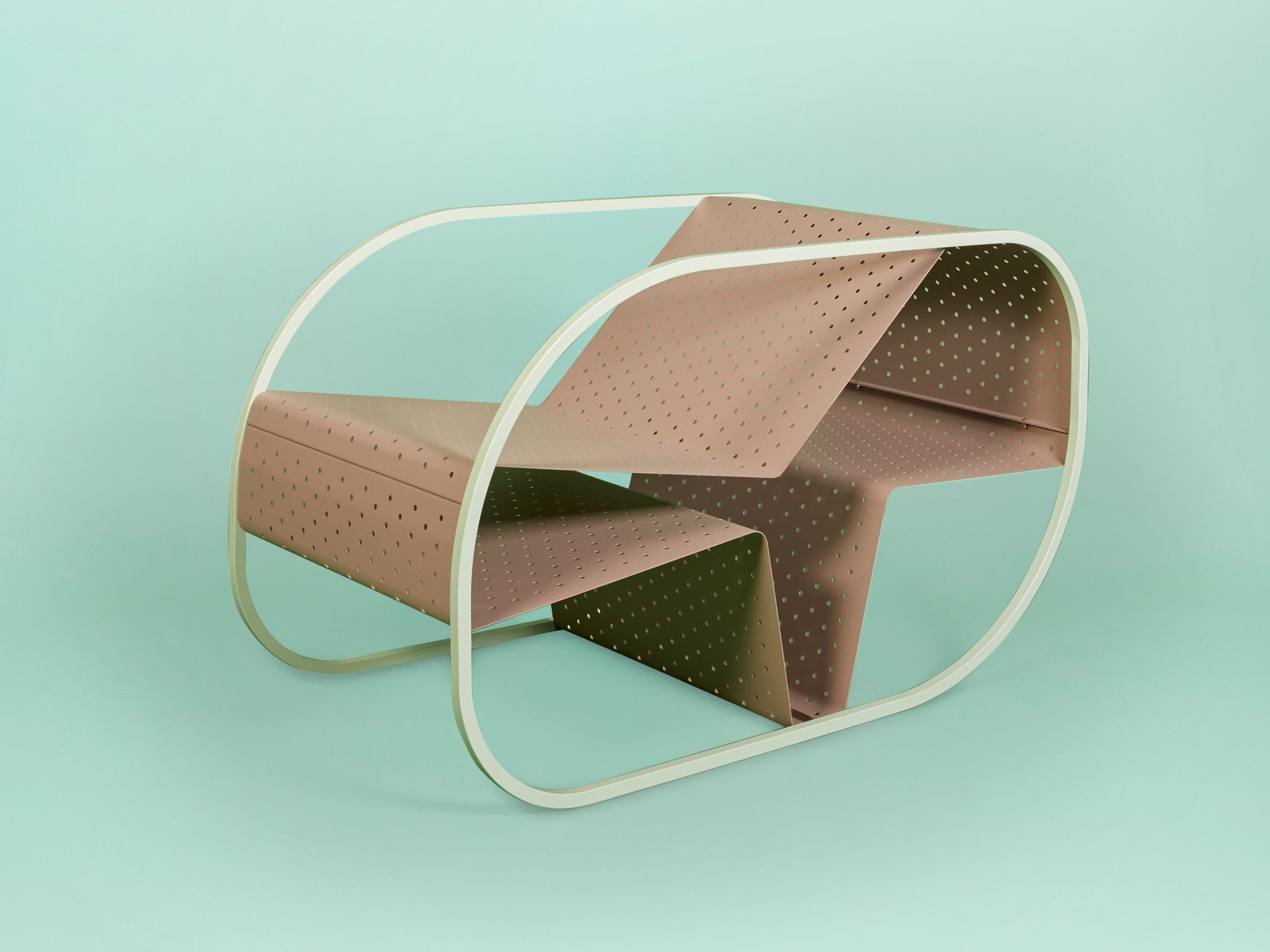 Металлическое кресло Giacopini Flip ARCH-00064739 - Вид №4