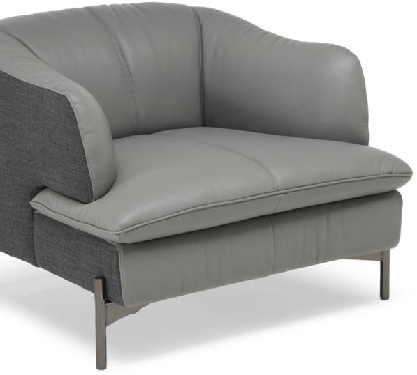 Natuzzi Кожаное кресло с подлокотниками Saturday sun-id-1494700 - Вид №2